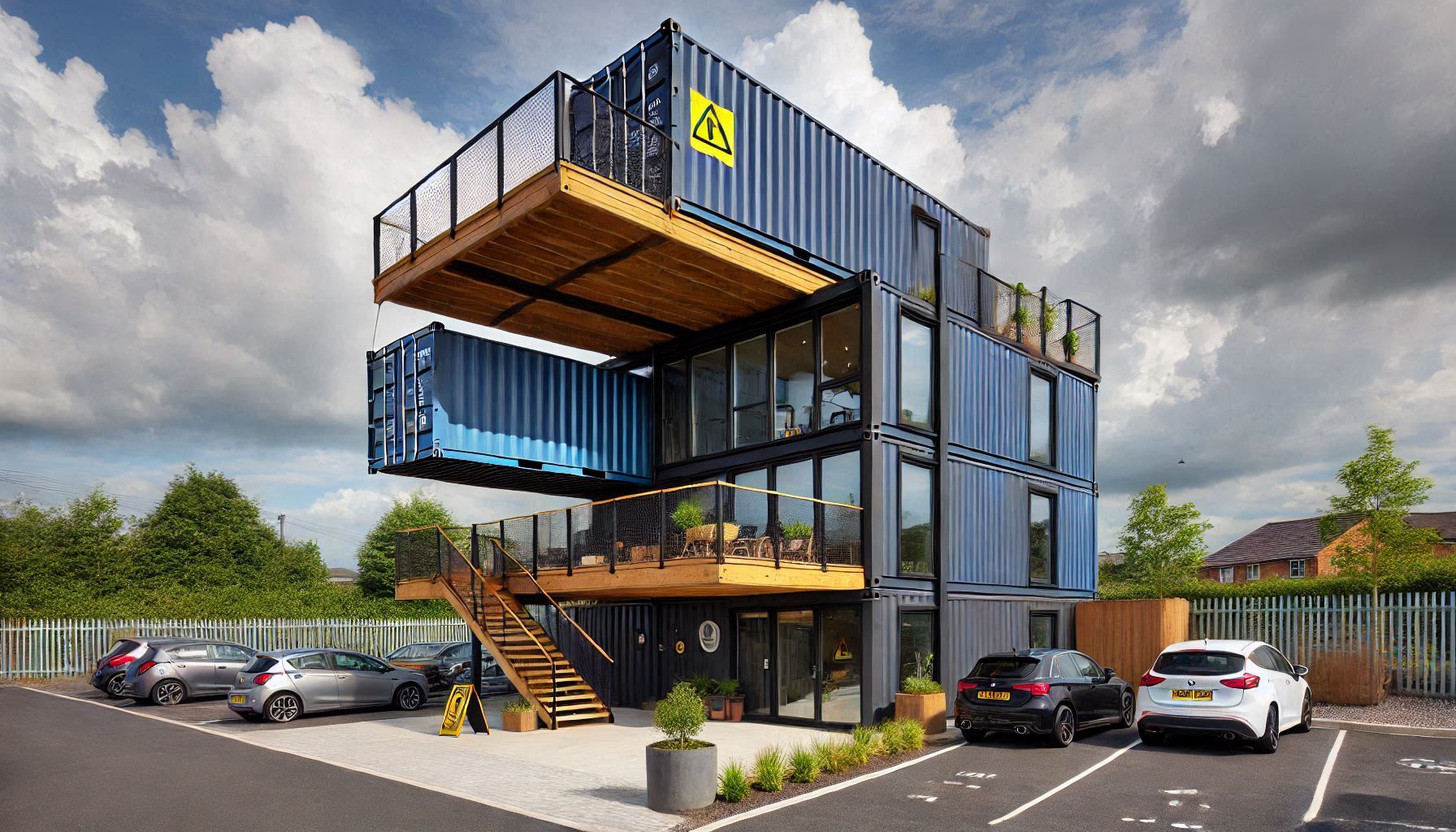 Eco-Friendly Site Accommodation: Containers Cut Waste & Carbon