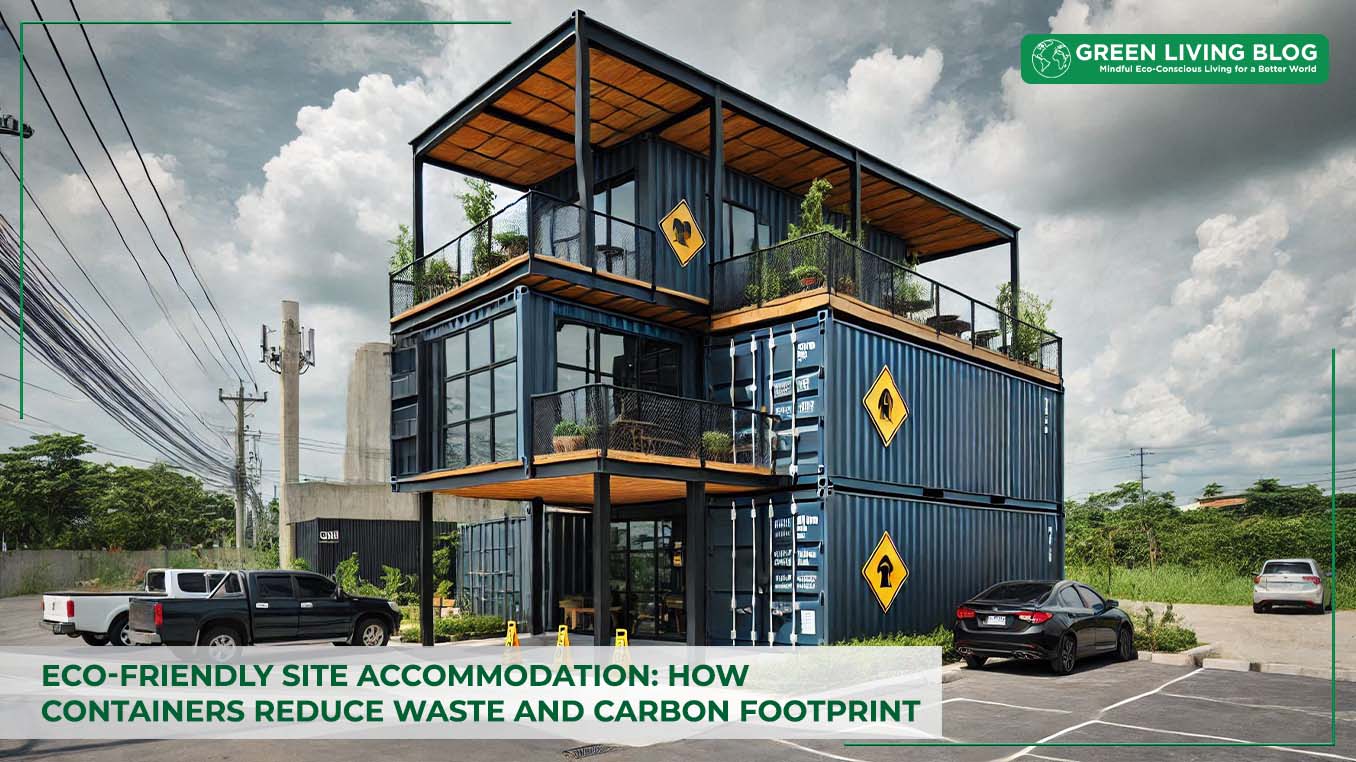 Eco-Friendly Site Accommodation: How Containers Reduce Waste and Carbon Footprint